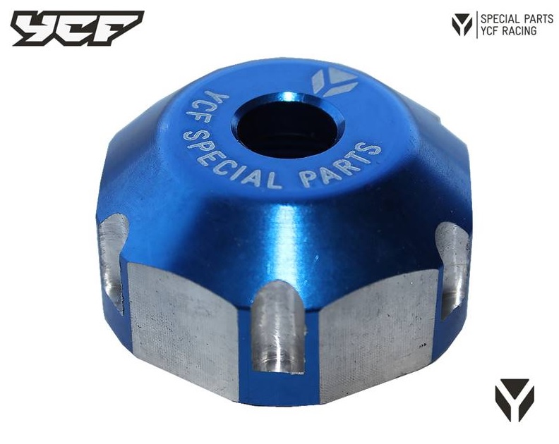Matice krku řízení pitbike YCF Modrá