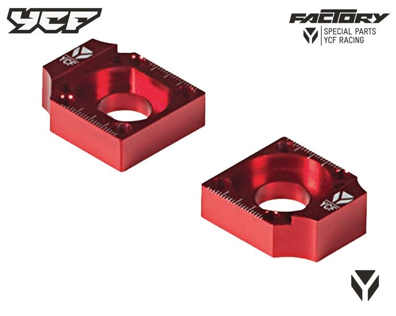 Napínák řetězu pitbike YCF Červená