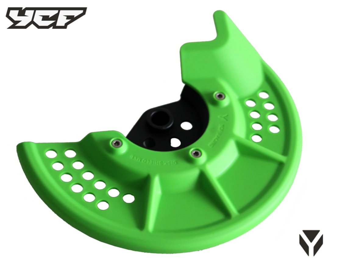 Chránič předního kotouče pitbike YCF Zelená