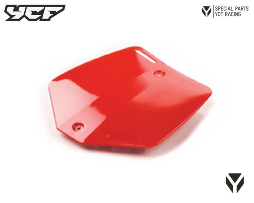Přední tabulka pro modely LITE/START do roku 2019 pitbike YCF Červená
