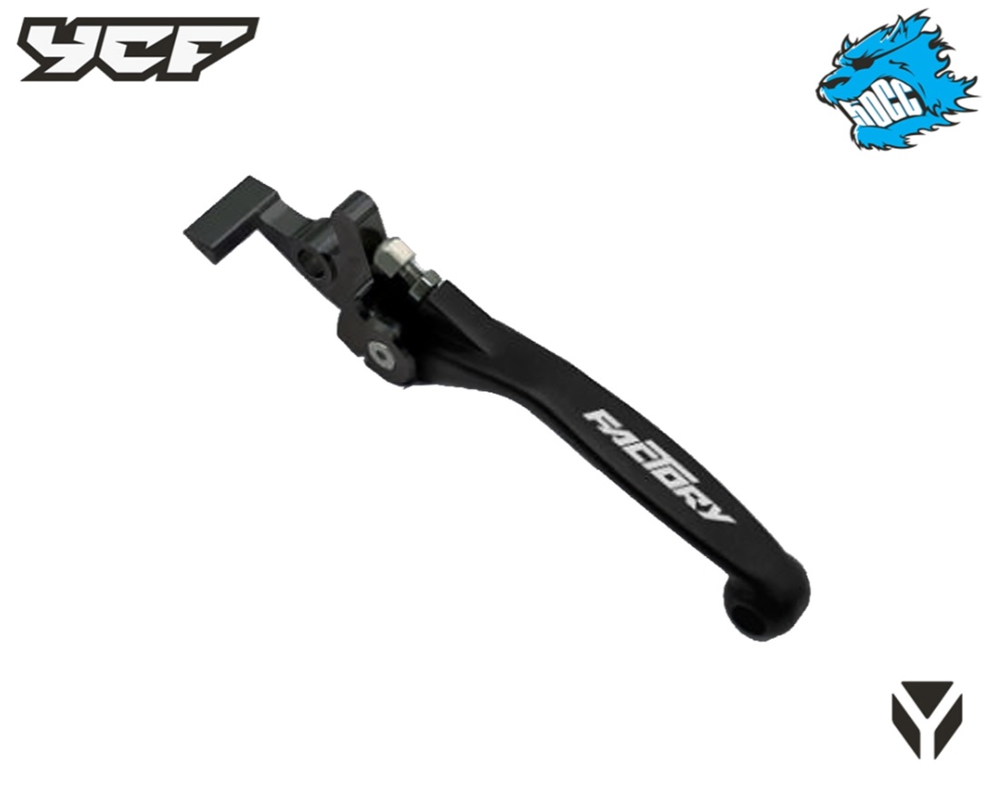 Levá brzdová páčka pro hydraulickou brzdu 50A pitbike YCF Černá