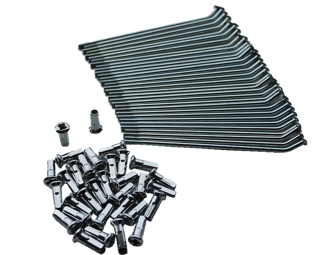 Drát s niplem pro kola 12' (24x122mm+8x120mm) Ø drátu 4mm pitbike YCF