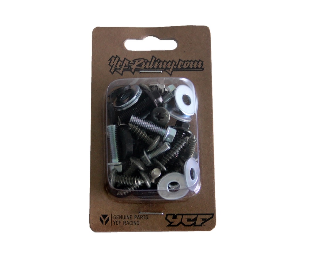 Sada šroubů plastů pitbike YCF