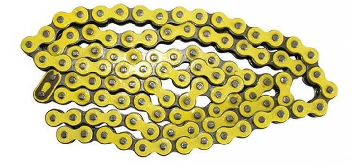 Standartní řetěz 420H 116 článků - barevné pitbike YCF Žlutá
