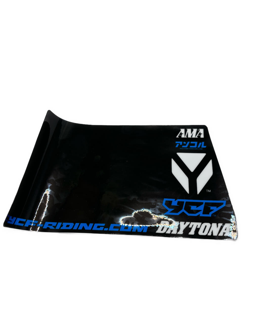 Nálepky na stojánek - černý pitbike YCF