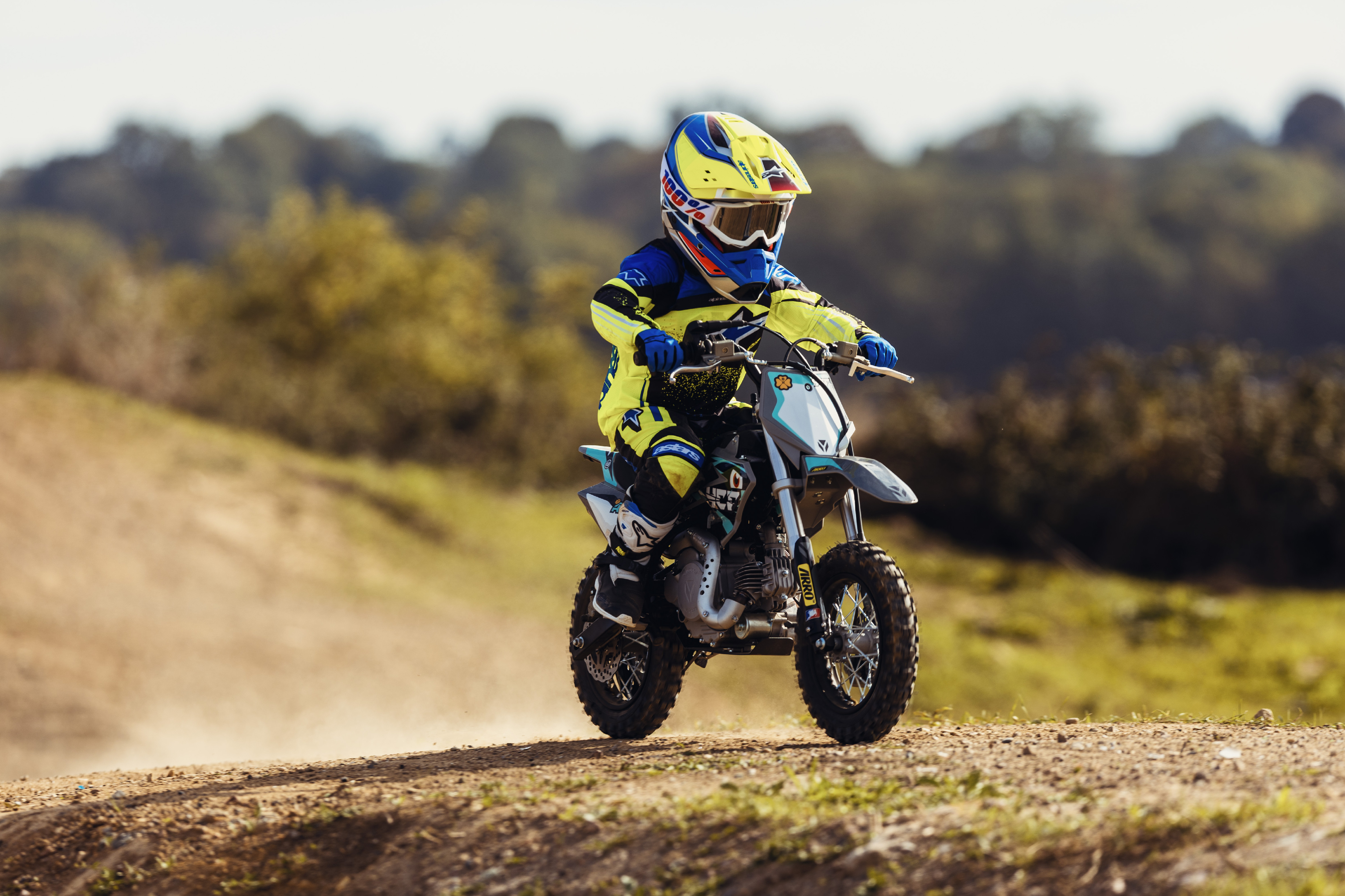 PITBIKE YCF 50A šedá
