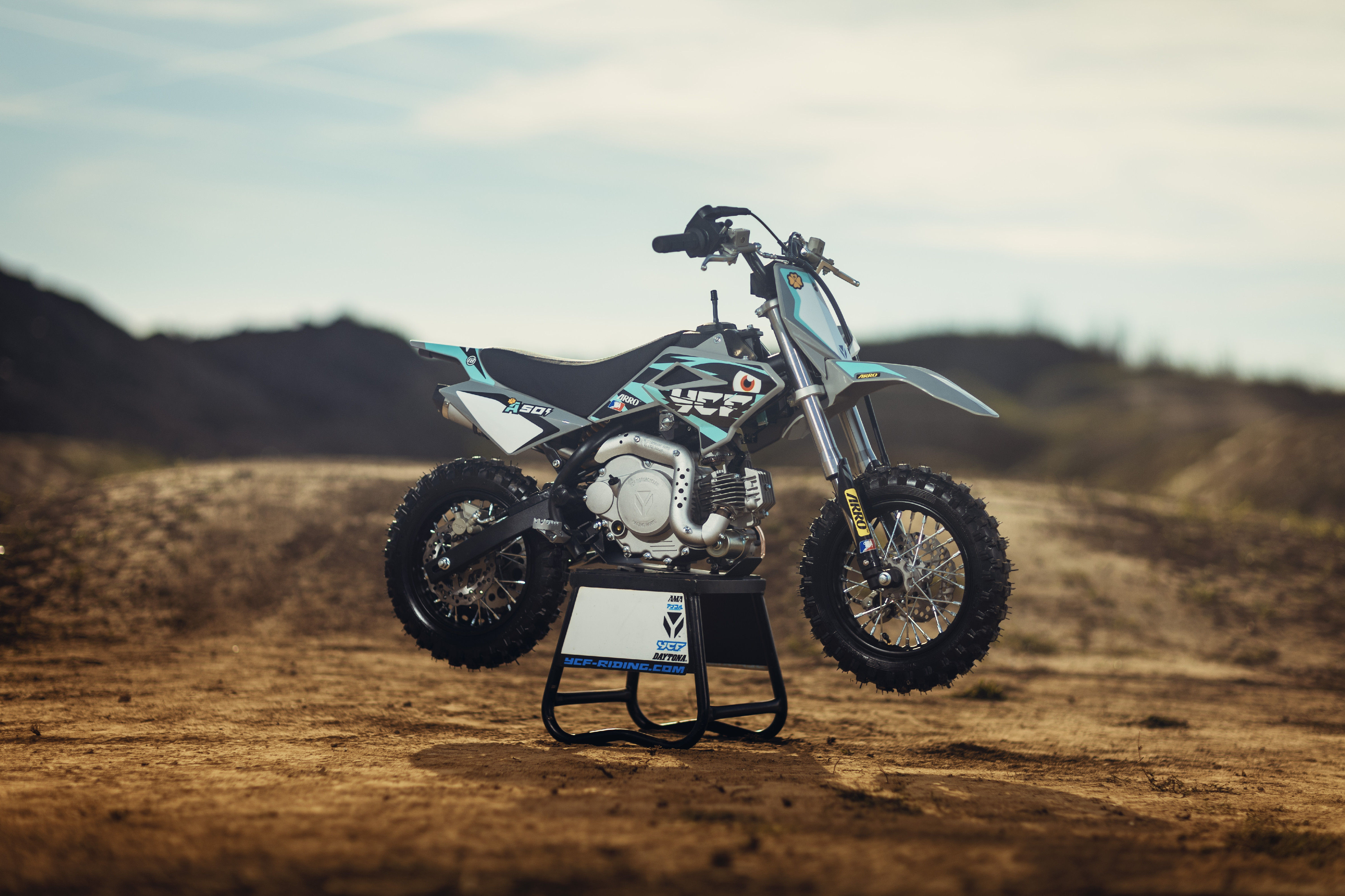 PITBIKE YCF 50A šedá