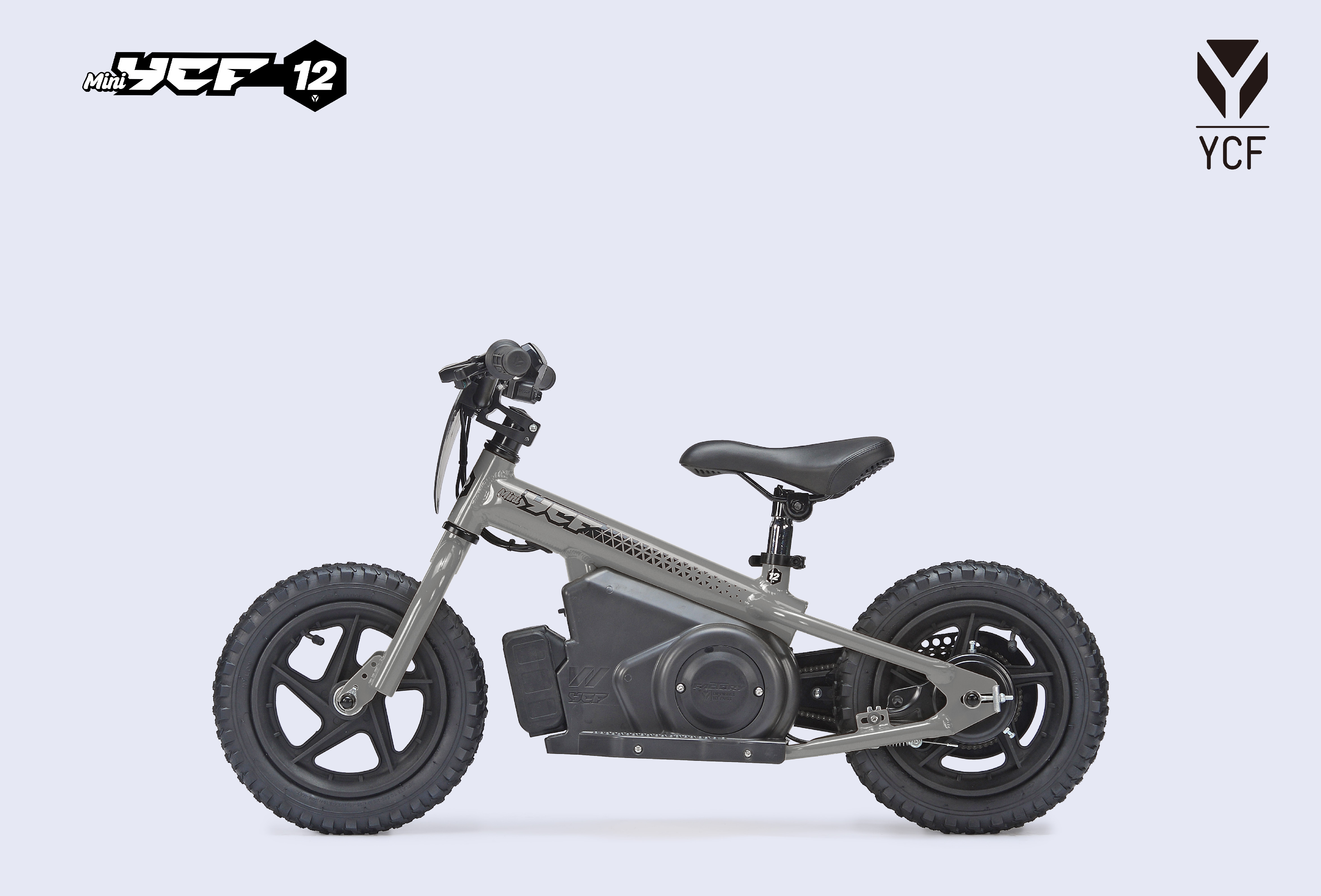 e-odrážedlo YCF MINI 12 šedé