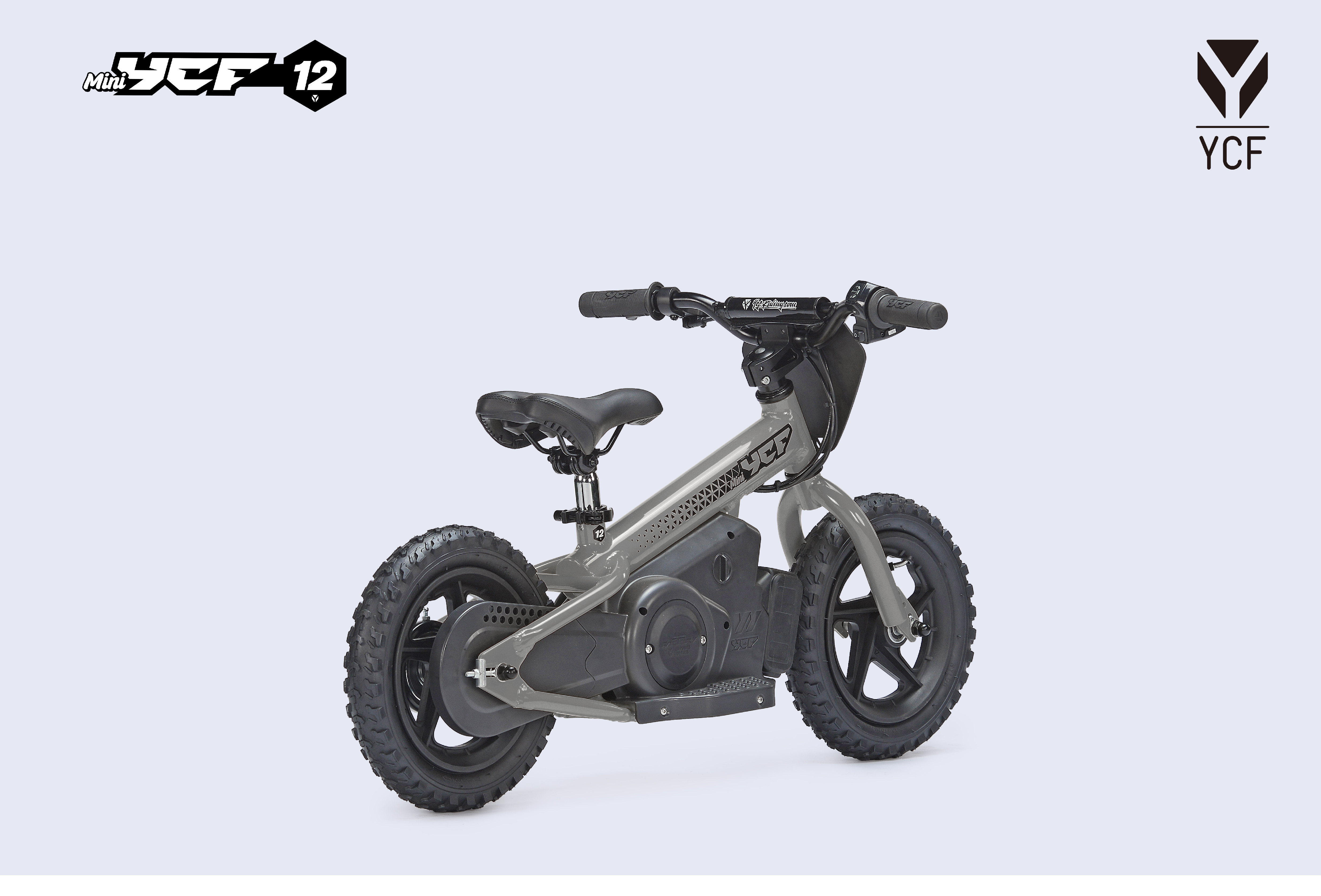 e-odrážedlo YCF MINI 12 šedé