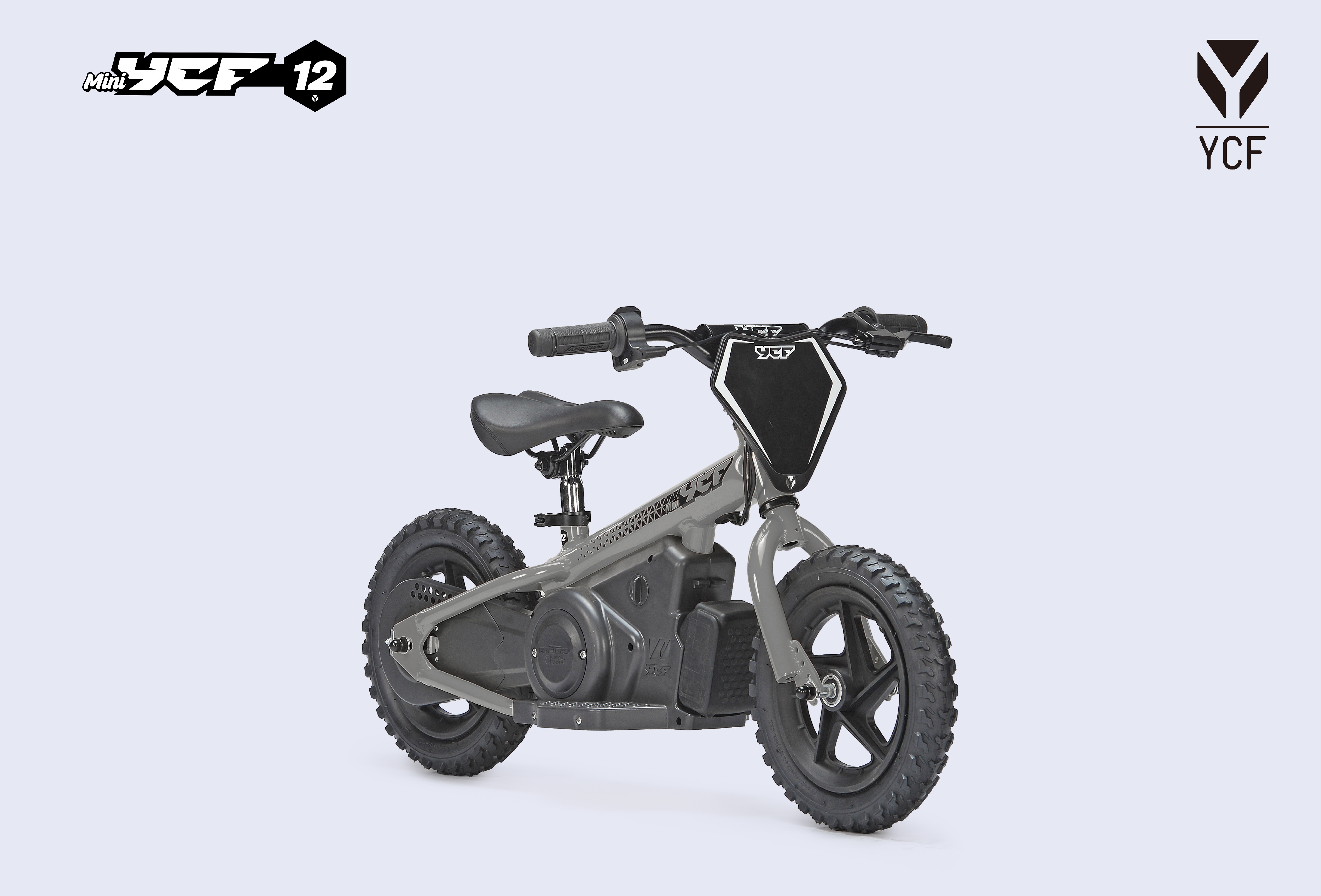 e-odrážedlo YCF MINI 12 šedé