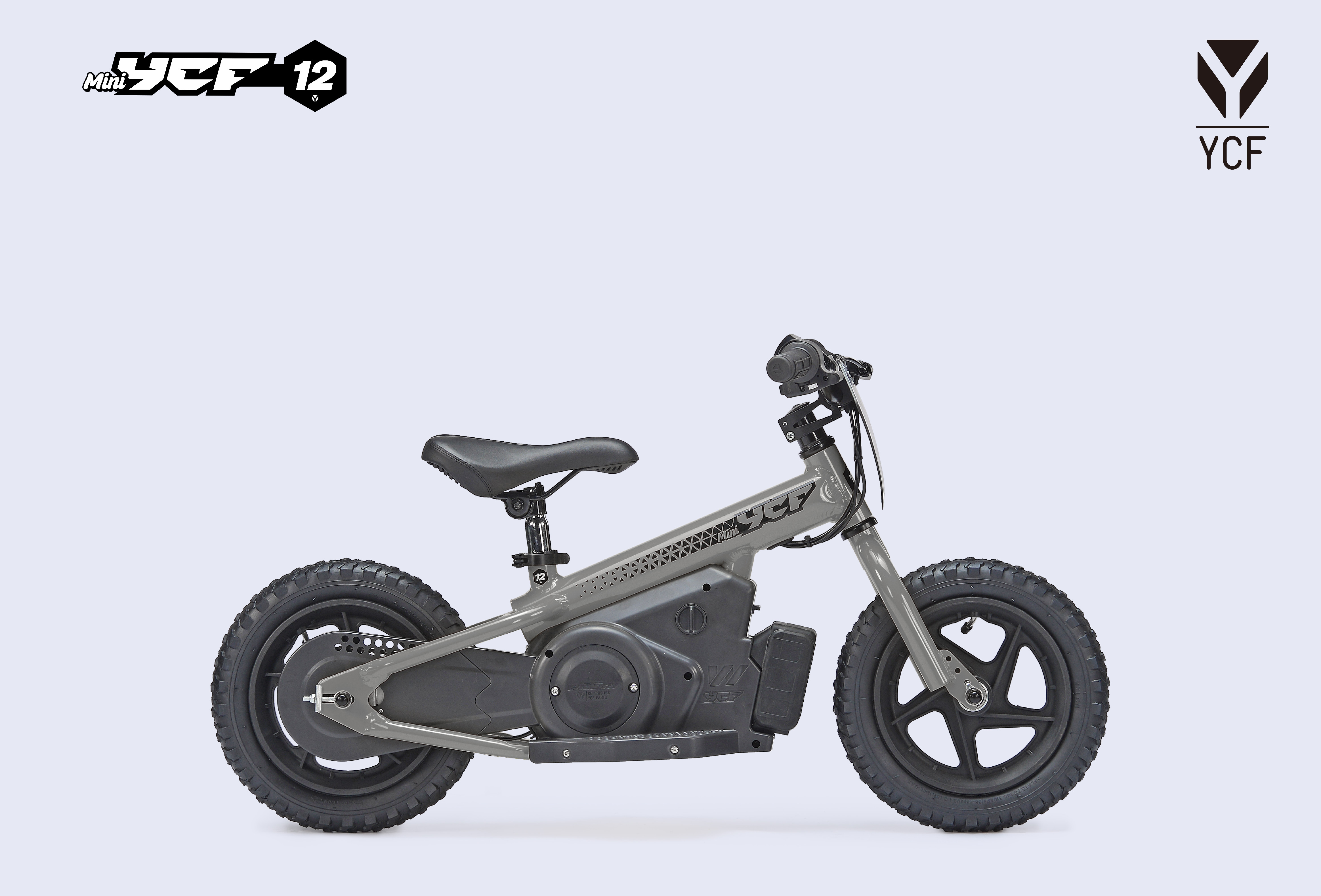 e-odrážedlo YCF MINI 12 šedé
