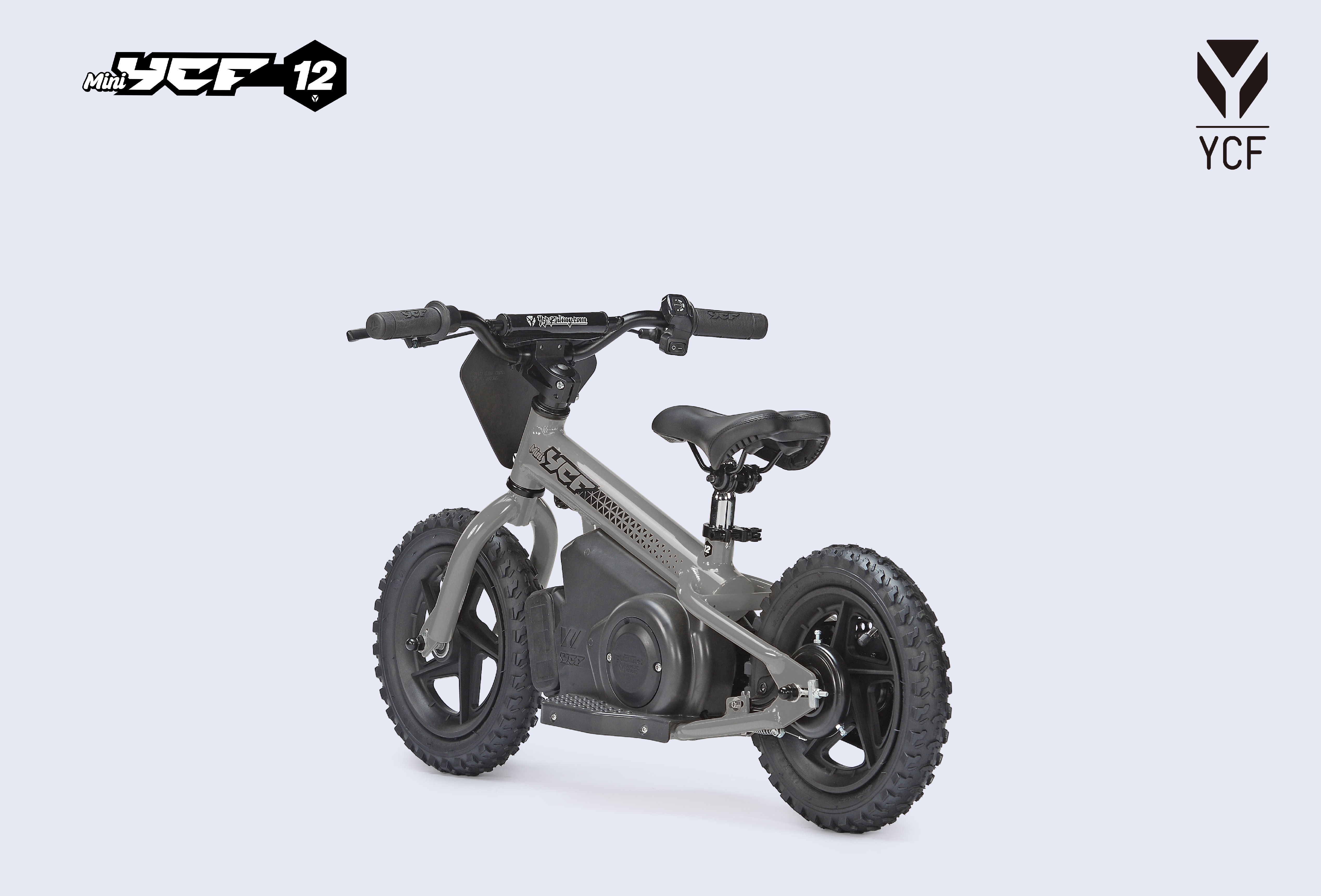 e-odrážedlo YCF MINI 12 šedé