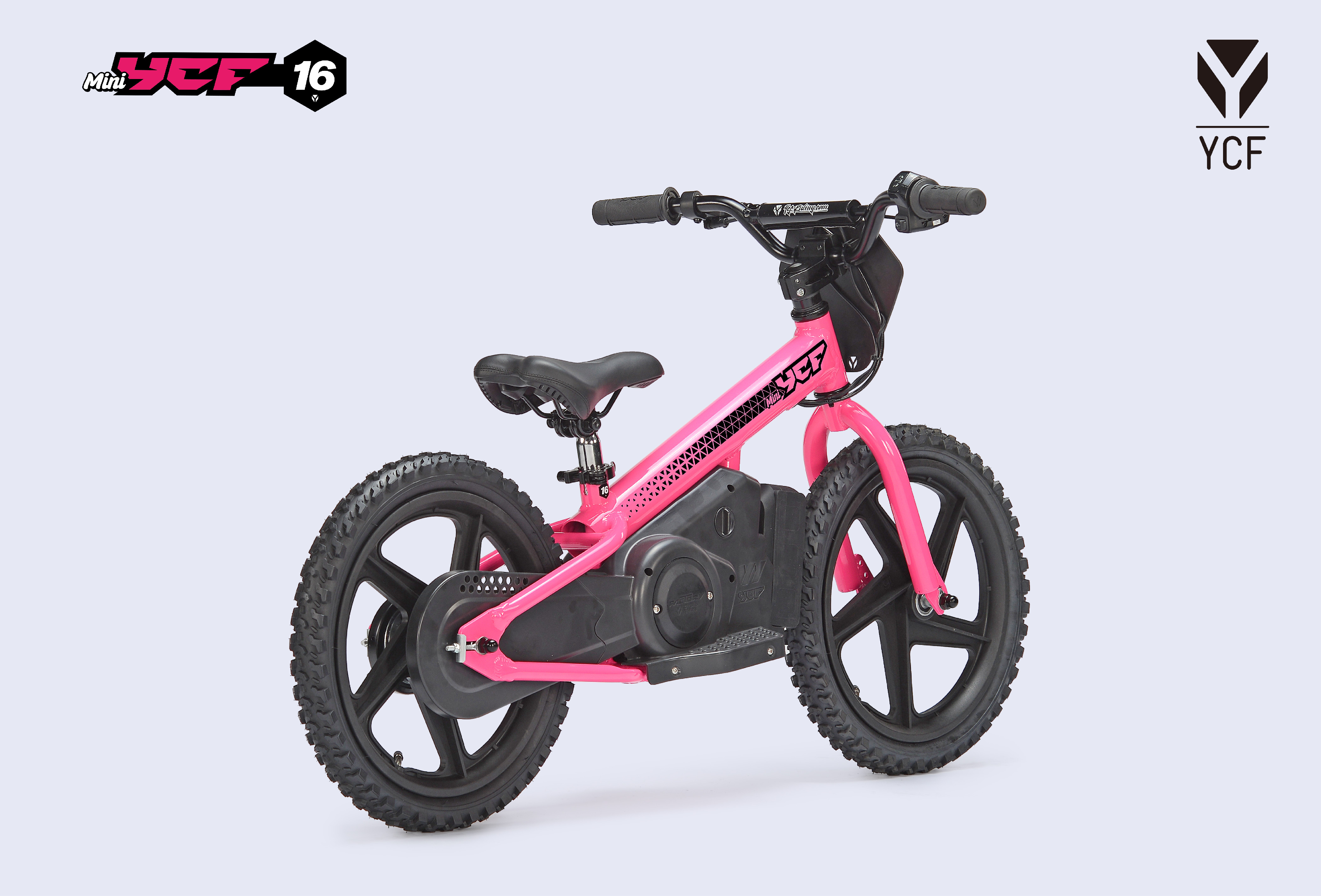 e-odrážedlo YCF MINI 16 růžové