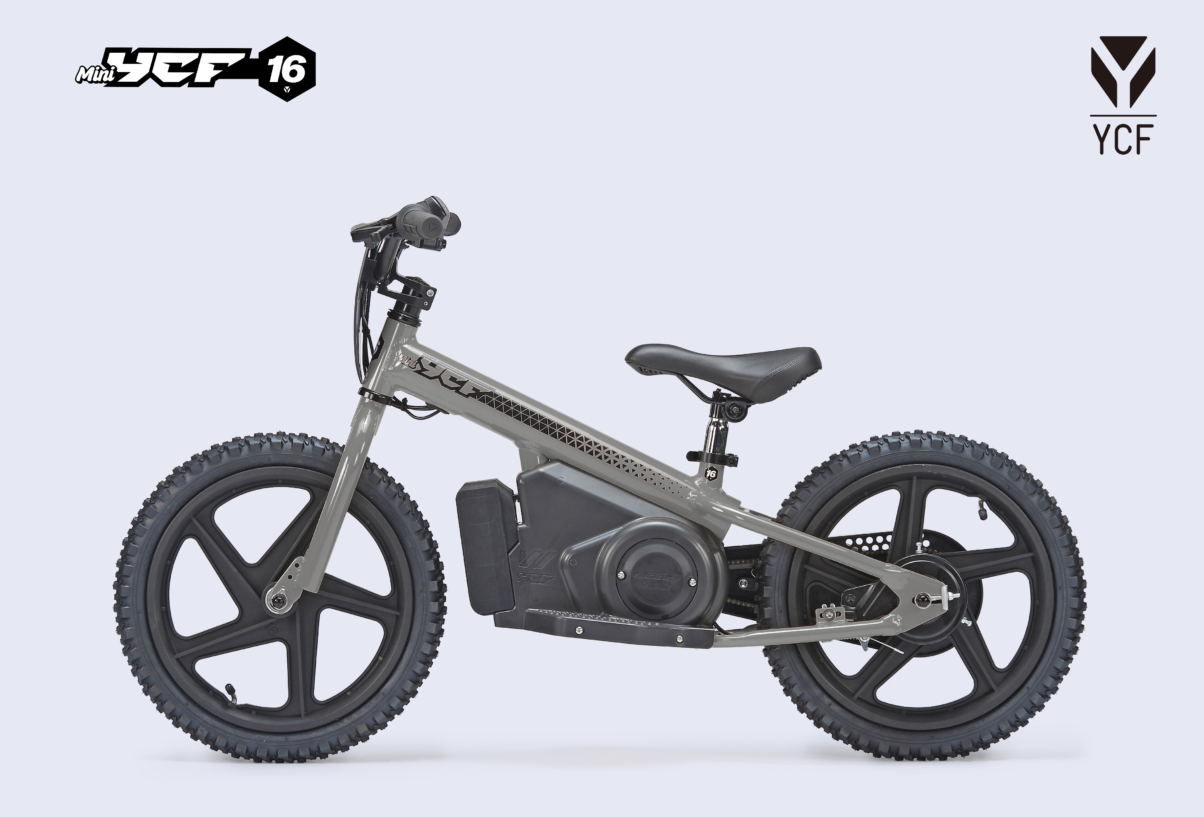 e-odrážedlo YCF MINI 16 šedé