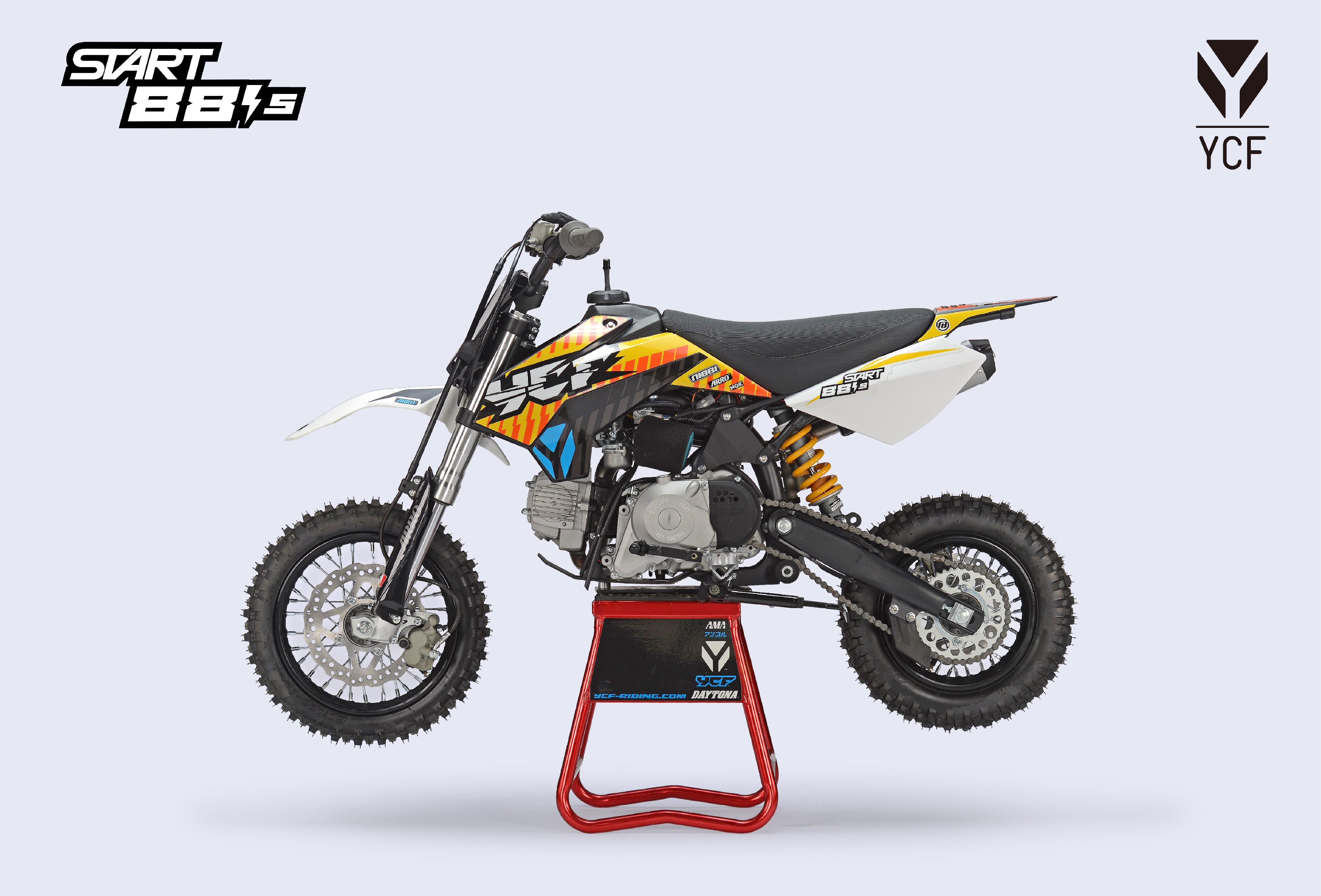 PITBIKE YCF START 88SE žlutá