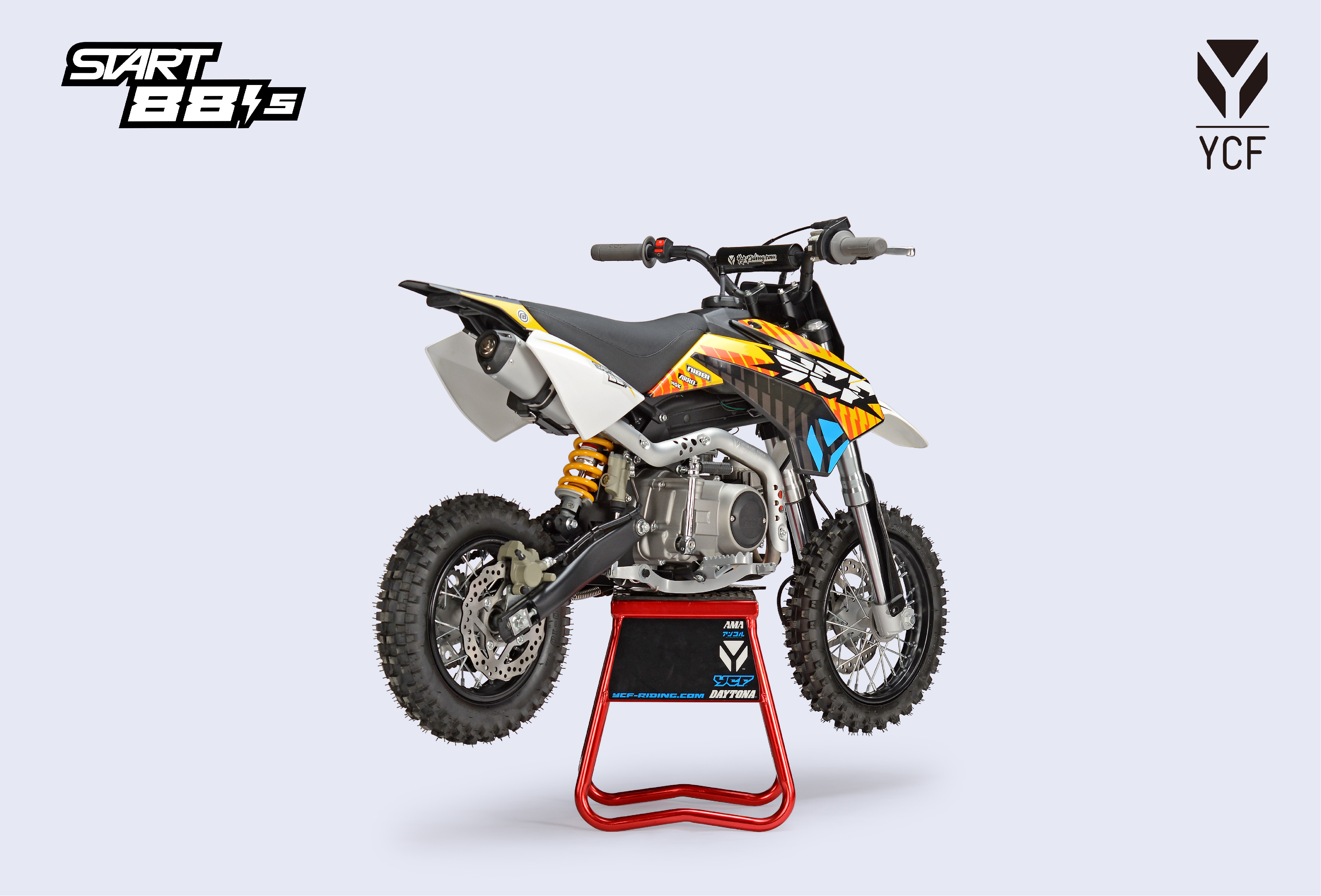 PITBIKE YCF START 88SE žlutá