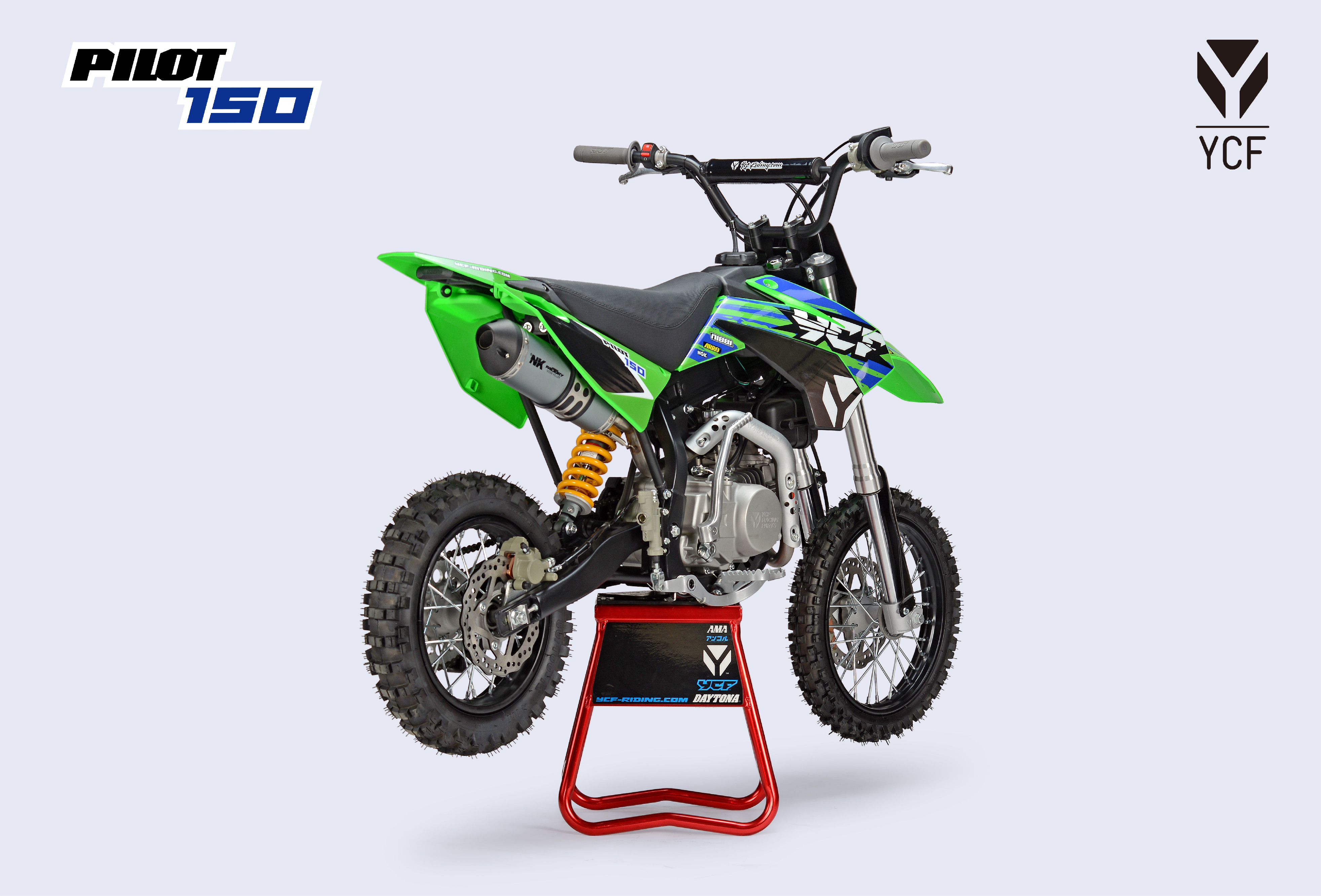 PITBIKE YCF PILOT 150 zelený