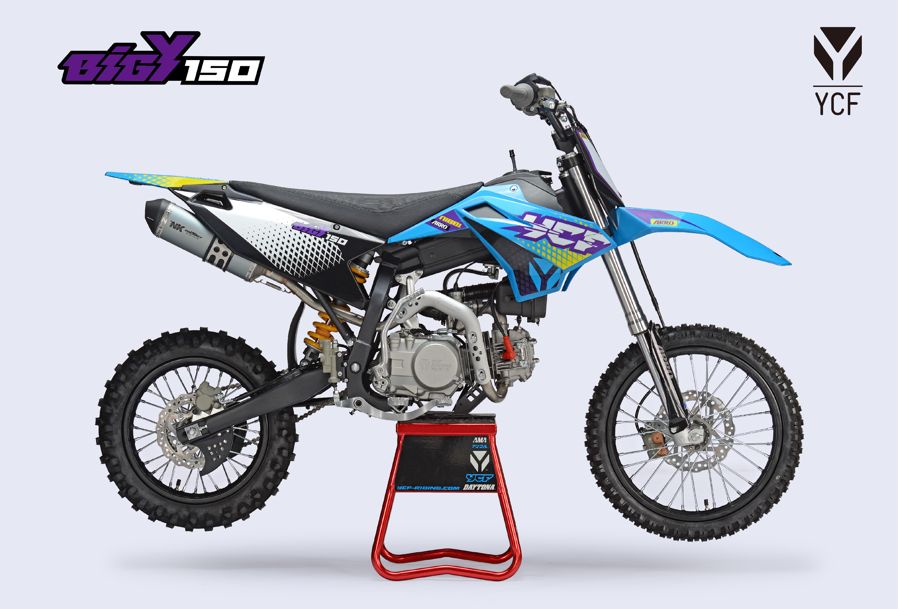 PITBIKE YCF BIGY 150 modrá