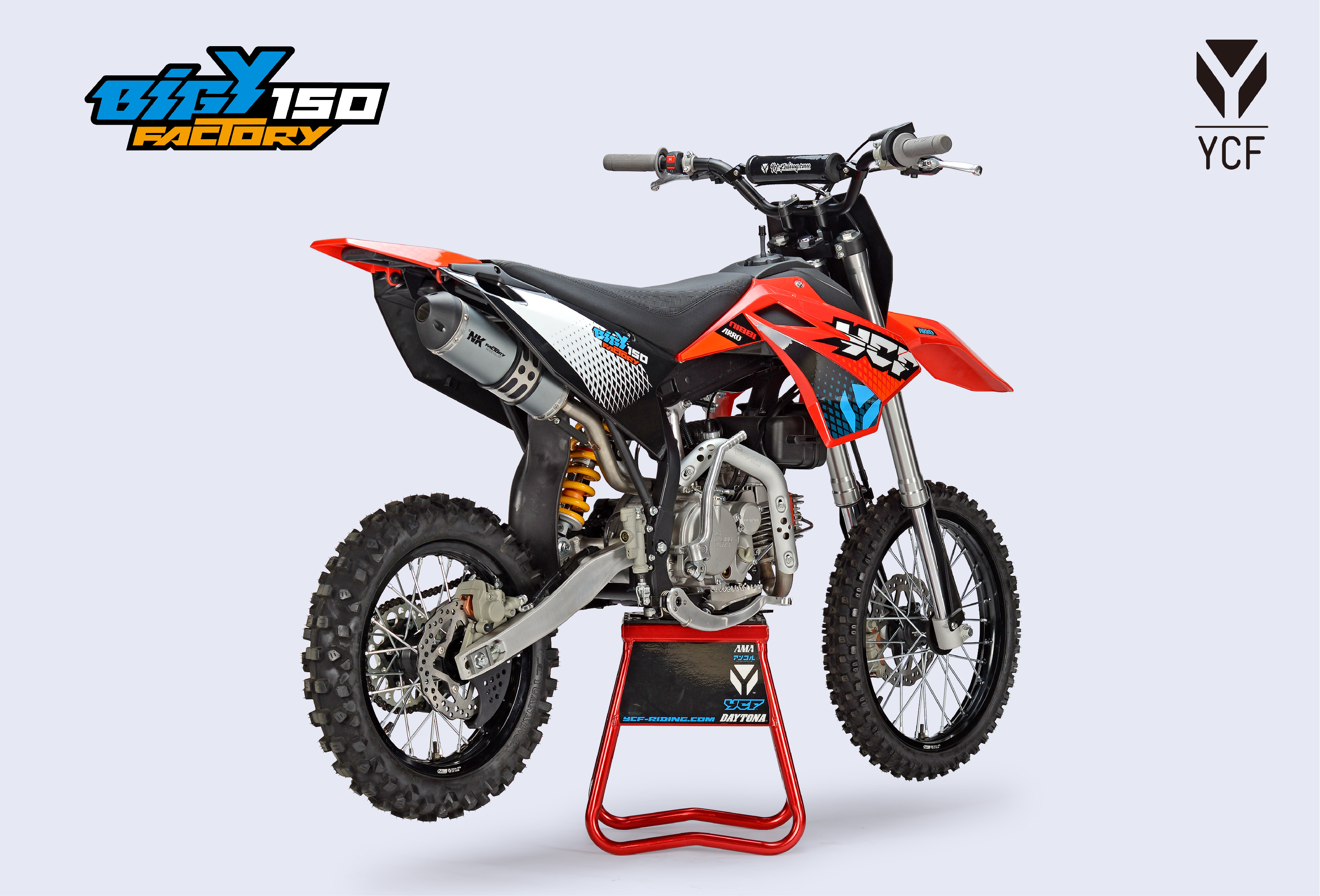 PITBIKE YCF BIGY FACTORY 150 červená