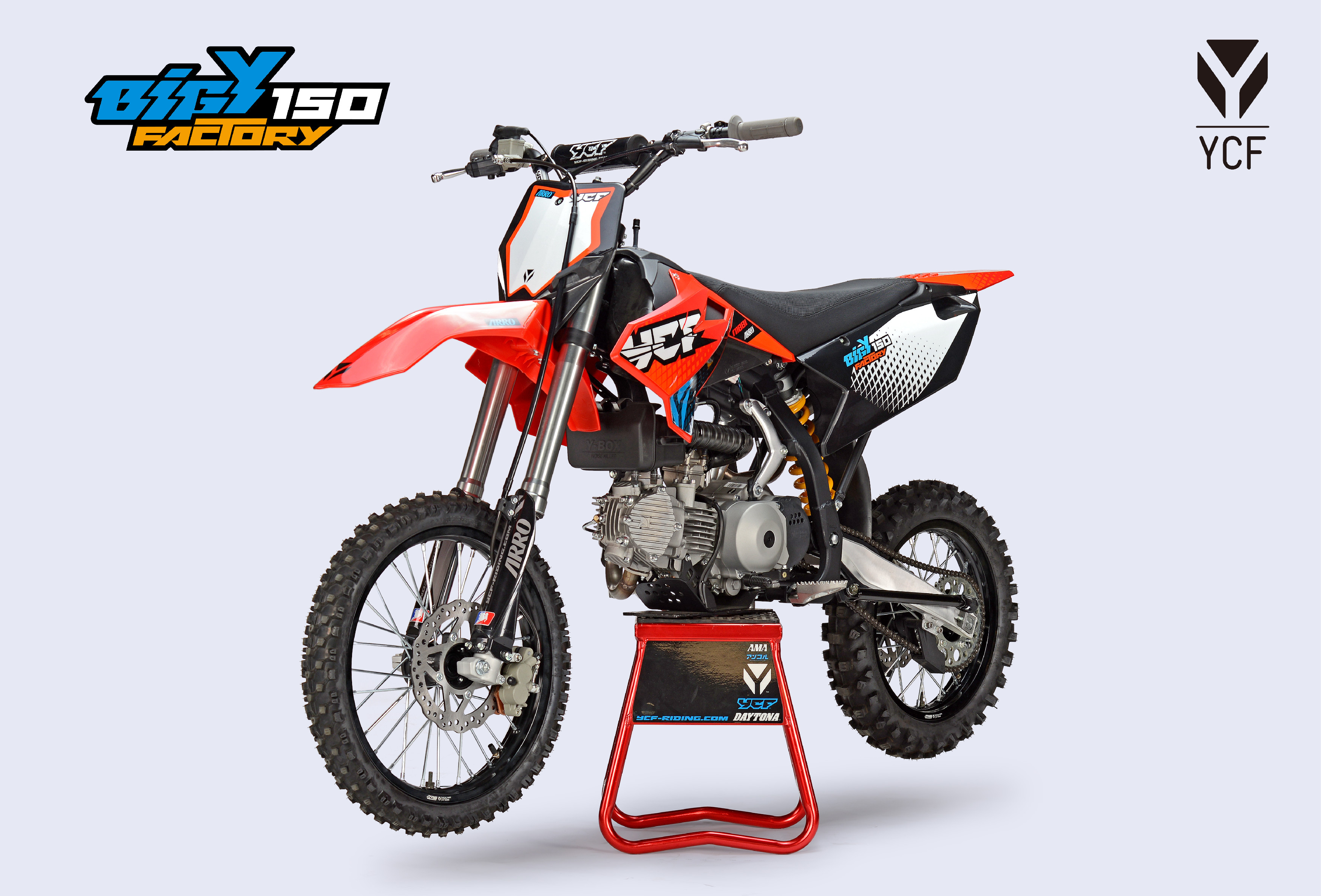 PITBIKE YCF BIGY FACTORY 150 červená
