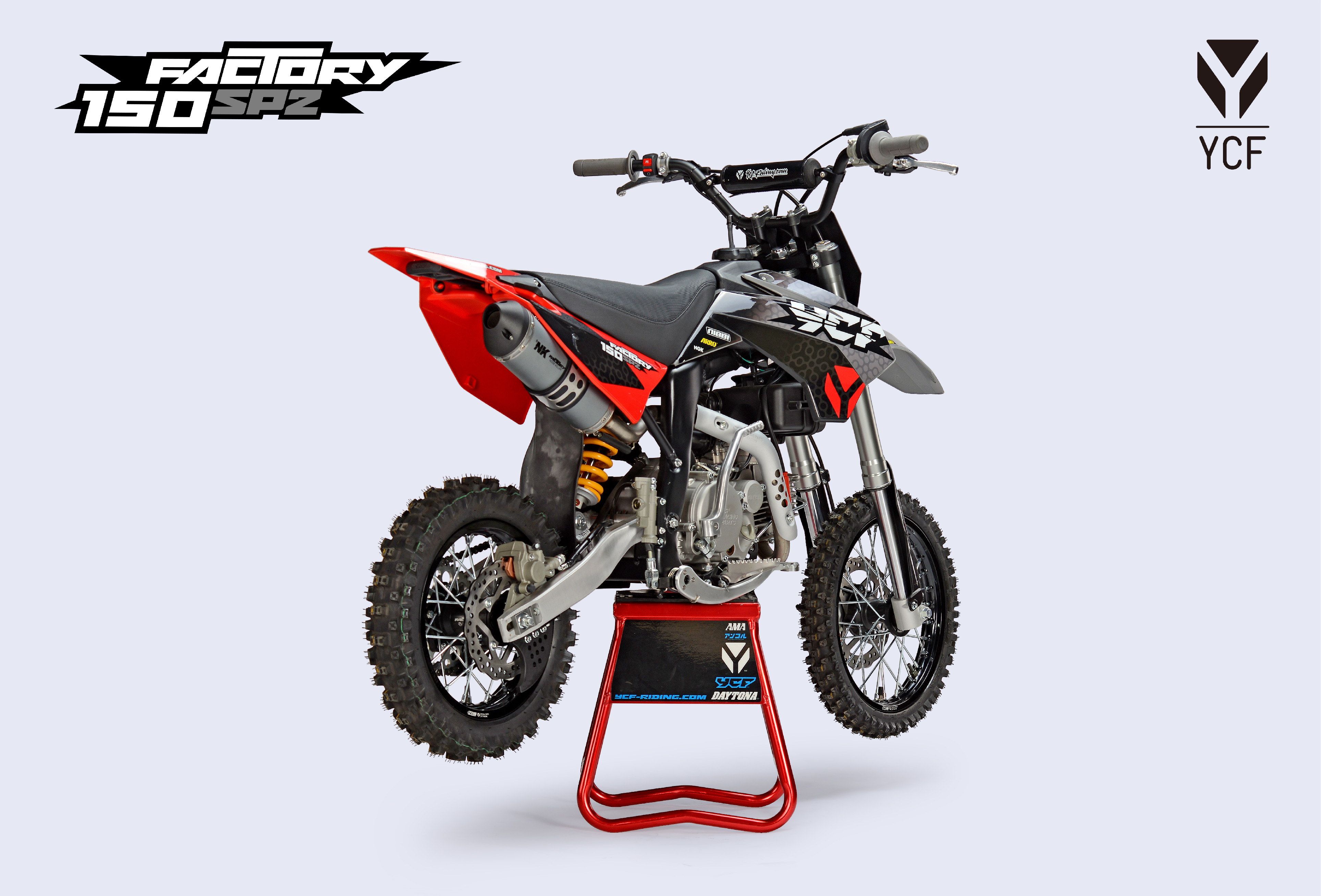 PITBIKE YCF FACTORY SP2 150 červená