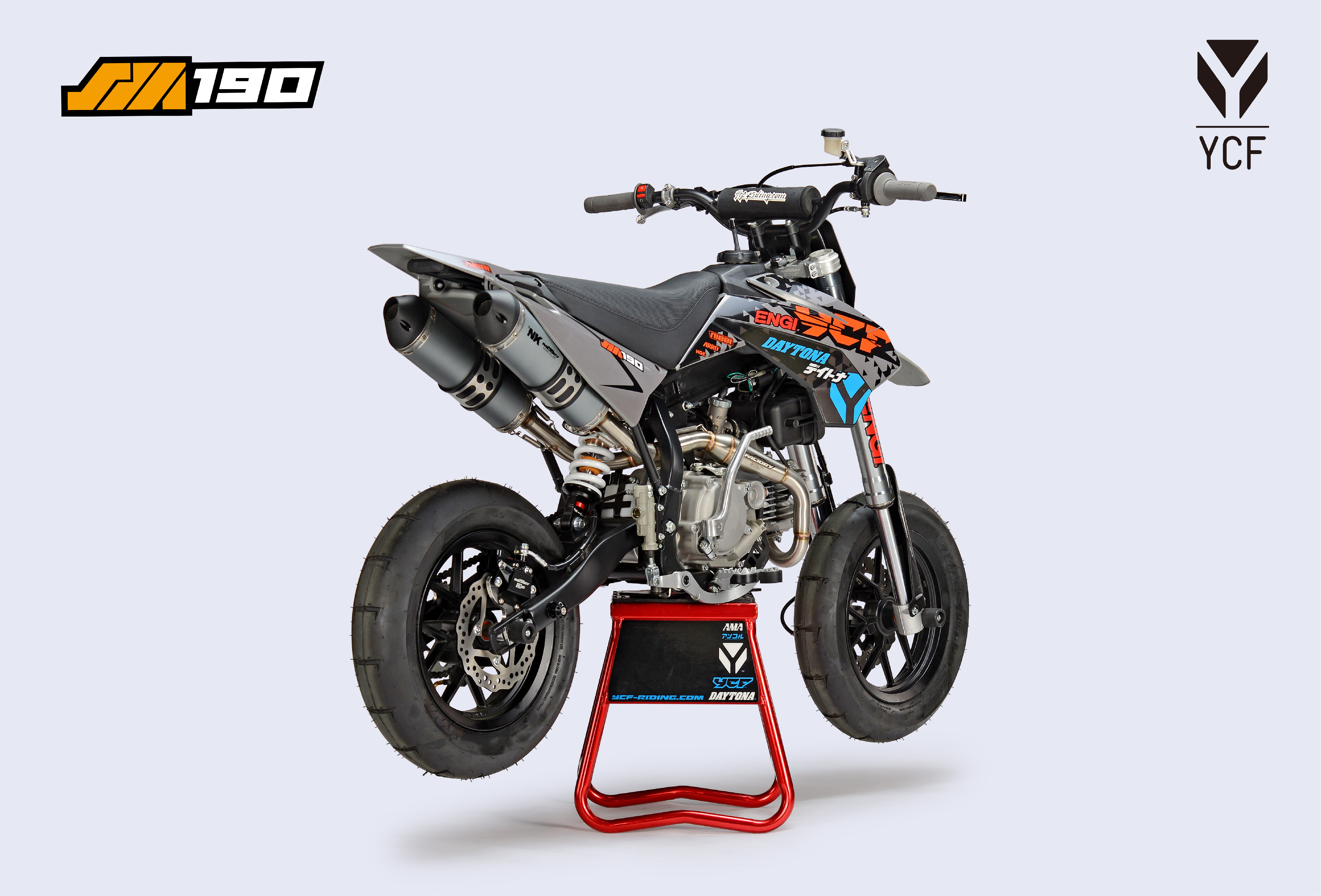 PITBIKE YCF SM 190 Daytona červená