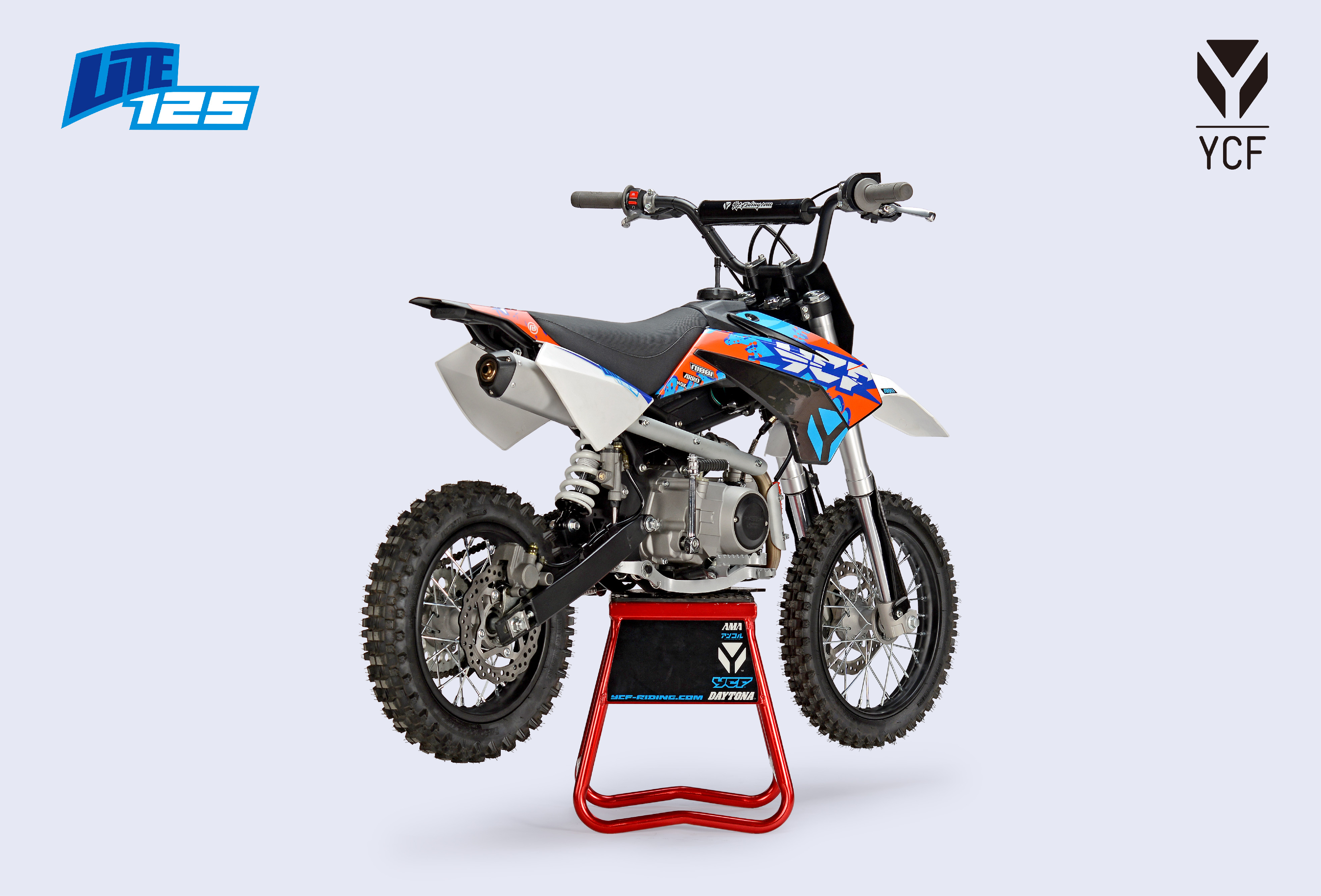 PITBIKE YCF LITE 125 modro-oranžový