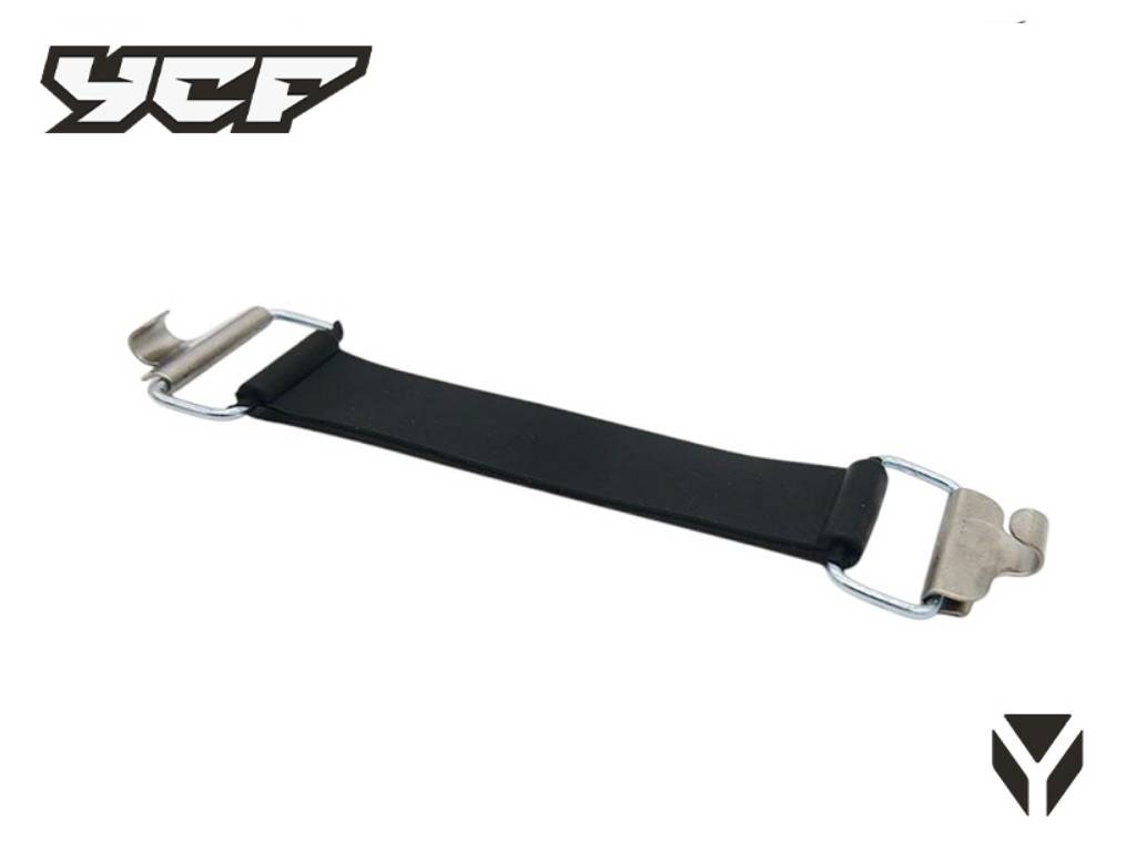 Gumové zajištění baterie na pitbike YCF