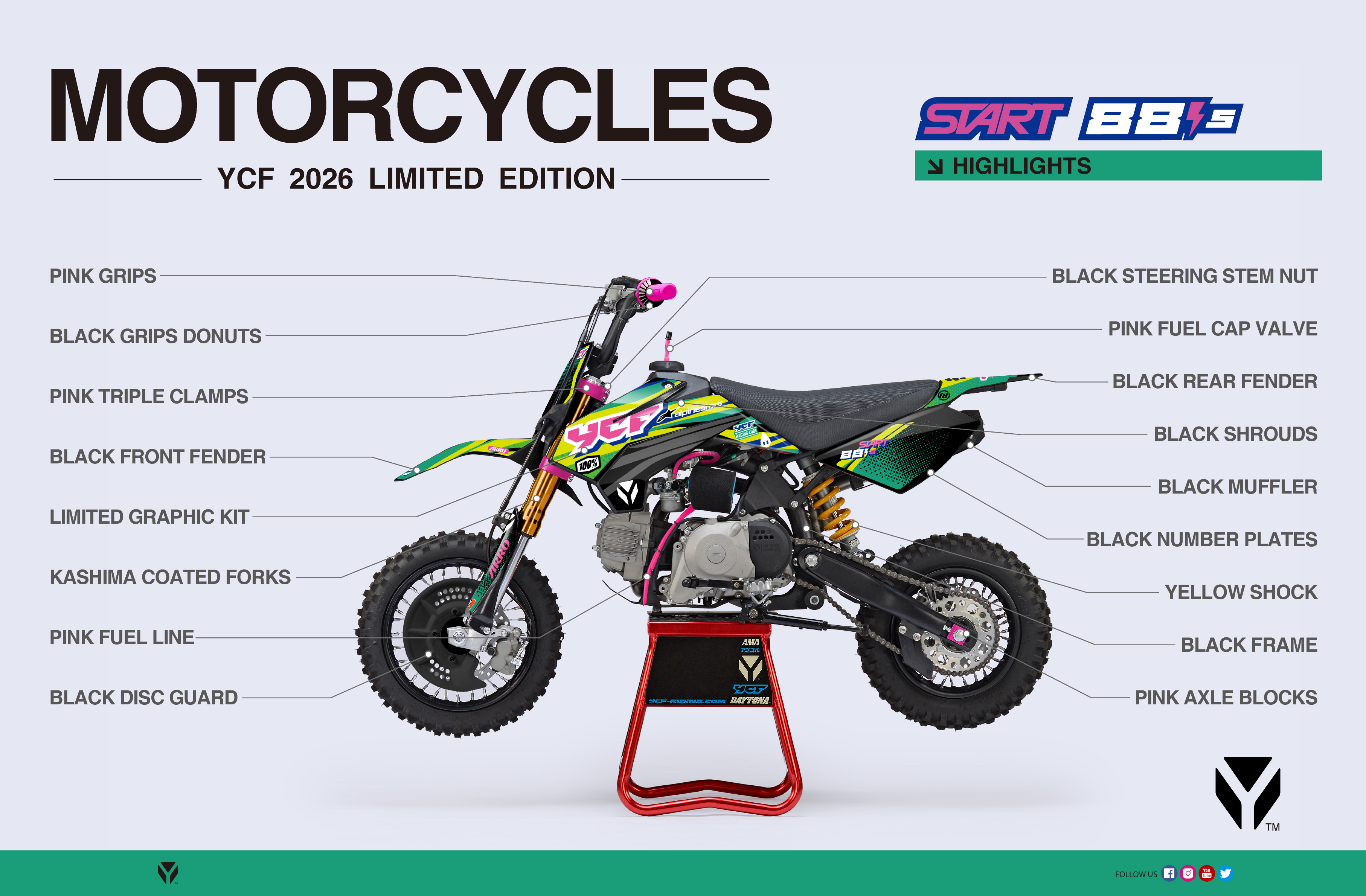 PITBIKE YCF START 88SE LIMITED 26