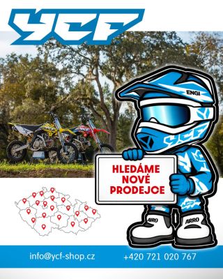 Chceš rozšířit svoje portfolio o jednu z nejsilnějších značek pitbike na trhu? 🔥 Staň se prodejcem YCF – francouzské...