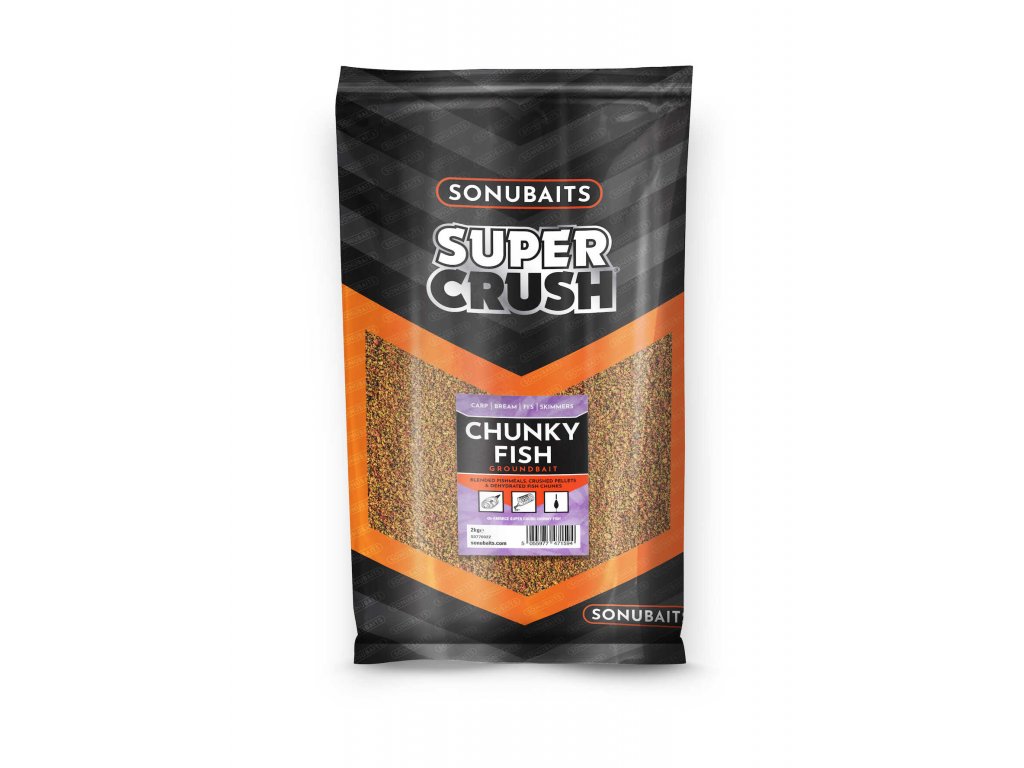 Sonubaits SUPER CRUSH CHUNKY FISH 2kg