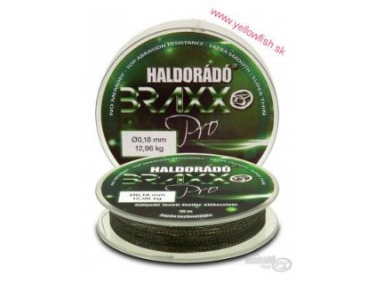 Nadväzcová šnúra HALDORADO BRAXX PRO 0,08MM - 4,32KG - 10M