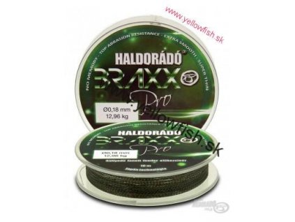 Nadväzcová šnúra HALDORADO BRAXX PRO 0,10MM - 5,58KG - 10M