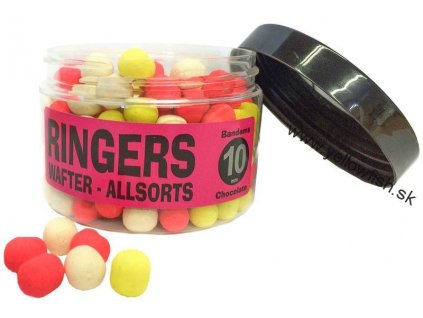 Ringers All Sort Wafter 10mm - DUMBELL CHOCOLATE