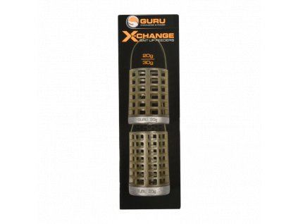 GURU X-CHANGE DISTANCE FEEDER BAIT UP MEDIUM20G+LARGE 30G