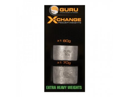 GURU X-CHANGE DISTANCE FEEDEREXHEAVY SPARE PACK 1X60-1X70G