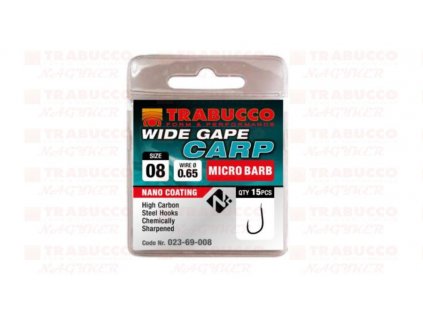 Hačik TRABUCCO WIDE GAPE CARP - 16 - 15KS
