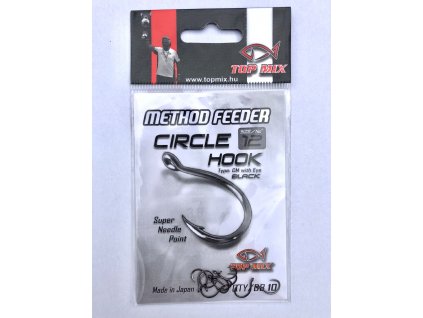Top Mix Method feeder Circle hook #12
