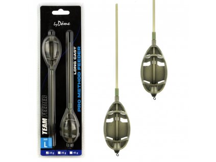 By Döme TF Long Cast Pro Method Feeder košík 2ks - XL 65g