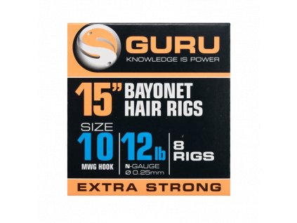 Guru Bayonets Ready Rig 15" (0.22/size 14) 14hácik/0,22mm sIlon