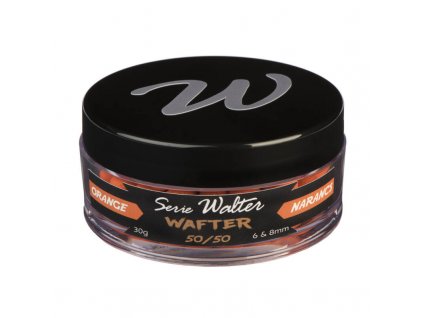SERIA WALTER WAFTER 6-8MM -ORANGE - POMARANČ