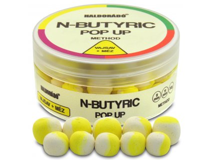 Haldorádó N-Butyric Pop Up Method 9, 11 mm - Vajsav + Méz - N-Butyric-Med