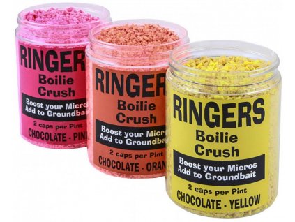 Ringers Boilie Crush CHOCOLATE YELLOW
