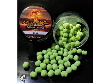 AtomiX Cloudy Pop-Up Dumbel 8 mm Kiwi