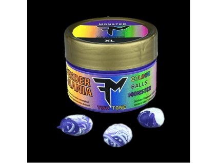 FEEDERMANIA COLOUR BALLS TWO TONE MONSTER XL