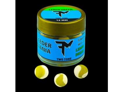 FEEDERMANIA SINKING WAFTERS TWO TONE 12 MM LEMON DREAM