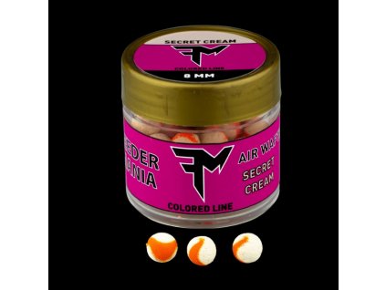 FEEDERMANIA AIR WAFTERS COLORED LINE 8 MM SECRET CREAM