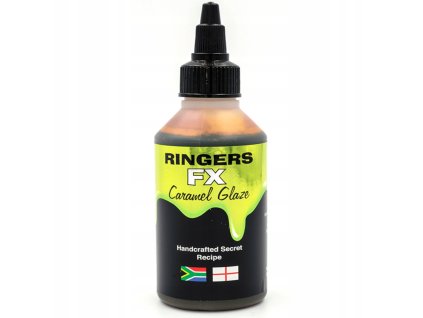 Dip Atraktor Doplnok do guliciek Ringers Glaze FX Caramel 100 ml