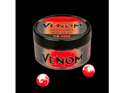 VENOM HARD BALL WAFTERS 15 MM CRAZY CHERRY