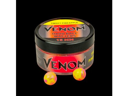 VENOM HARD BALL WAFTERS 15 MM SWEET PINEAPPLE